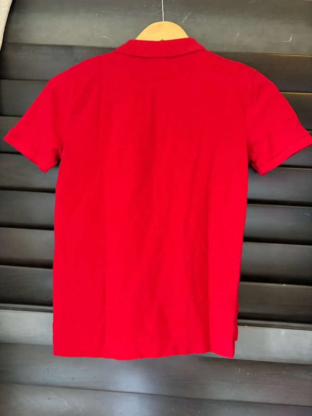 US Polo Assn Kids Large (10-12) Red Polo Shirt 100% Cotton School Uniform